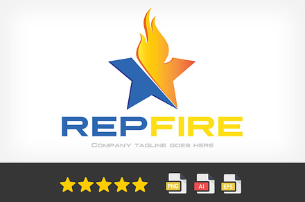 Reputation Management Logo Template