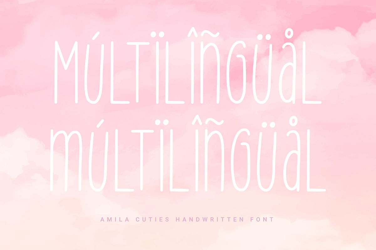 Amila Cuties, a Sans Serif Font by Prioritype Co (Photo 10 of 10)