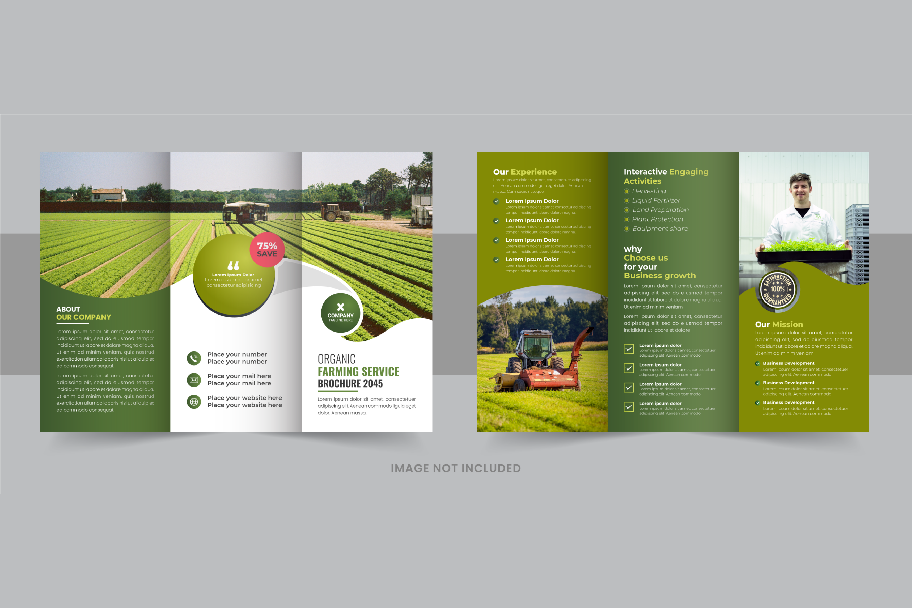 Agro Farm Trifold Brochure