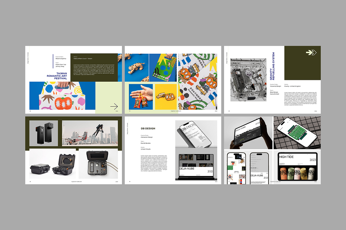 Portfolio Showcase Template, a Marketing Template by Bervisual
