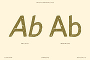 CS Cofa Stamp, a Sans Serif Font by Craft Supply Co. (Thumbnail 3 of 8)