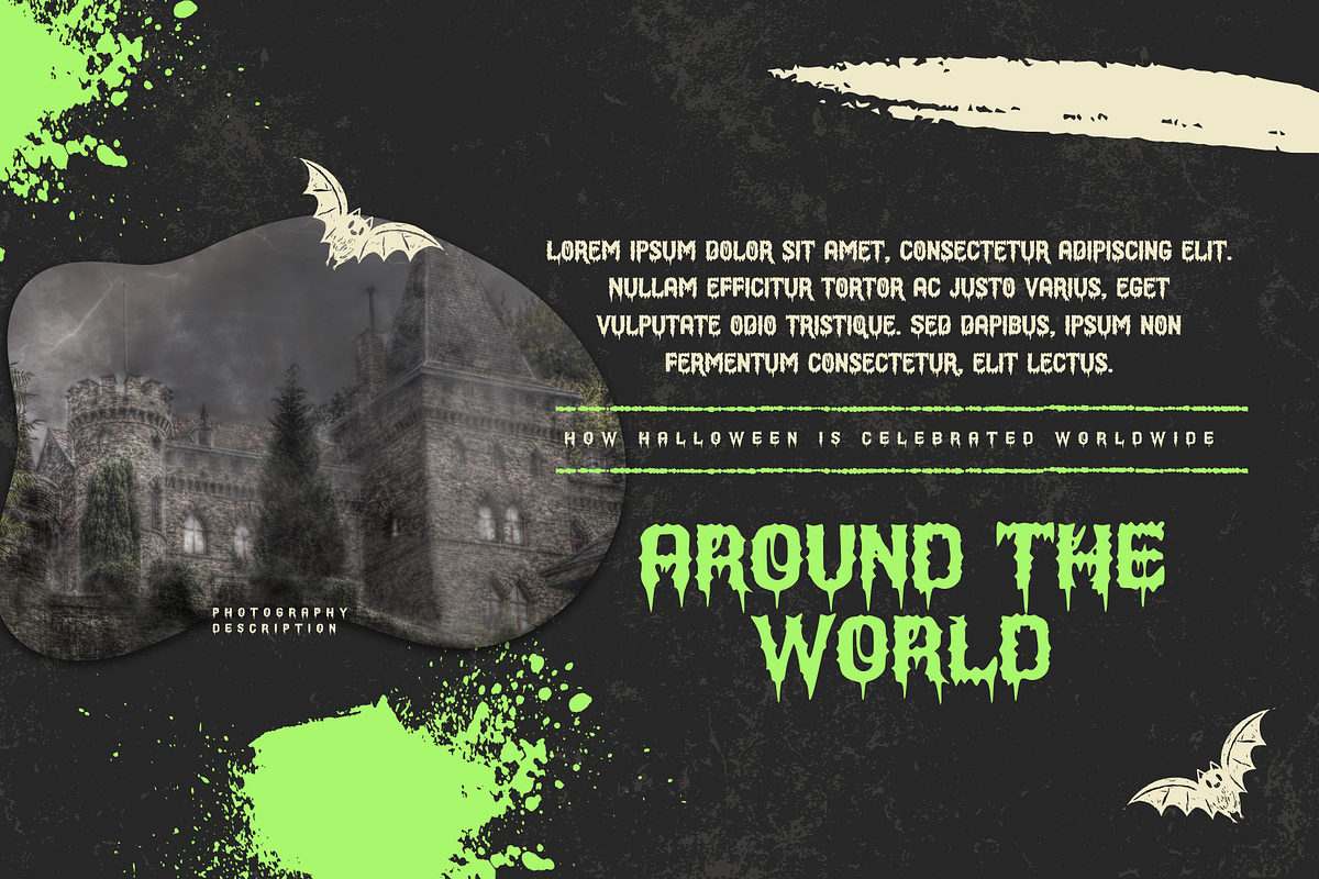 Barth Gone - Halloween Font, a Handwritten Font by BearyType Studio (Photo 5 of 7)