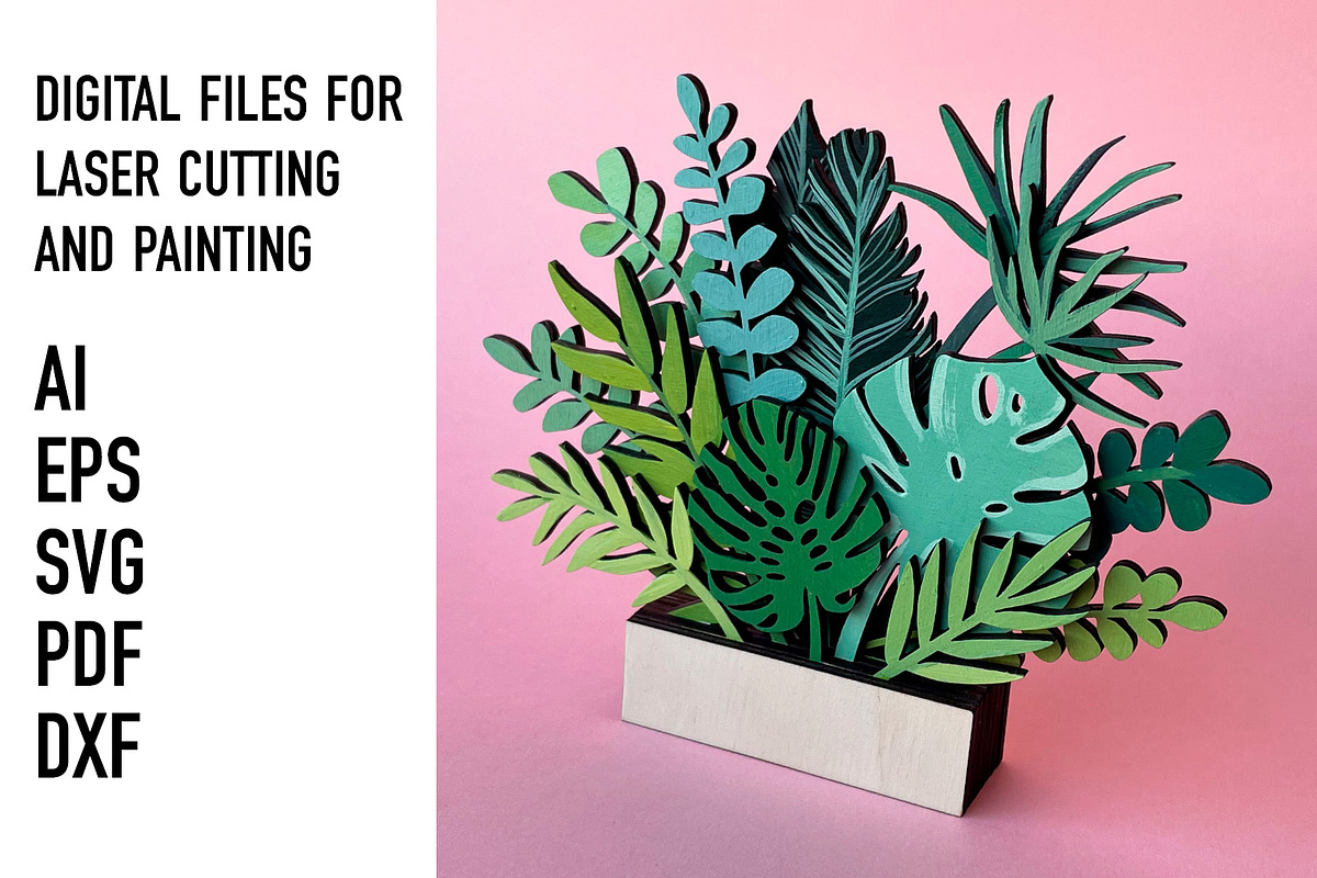 Plant ornament, an Object Graphic by HelloWood (Photo 3 of 3)