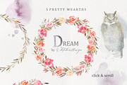Dream - Fairy Watercolor Collection, an Animal Illustration by whiteheartdesign (Thumbnail 4 of 18)