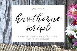 Hawthorne Script
