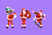 Santa Character Asset Illustration, an Object Illustration by graphicook (Thumbnail 2 of 3)