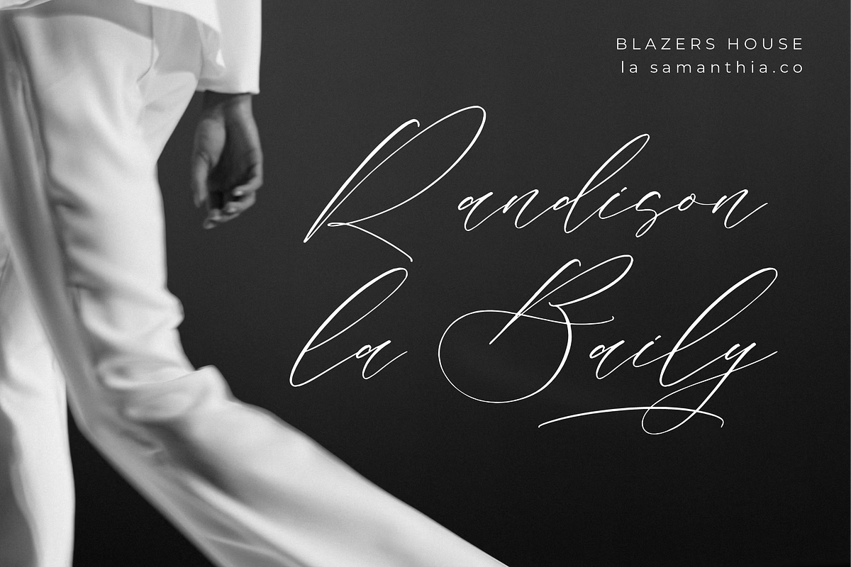 Liontinela Realise Chic Calligraphy, a Script Font by Storytype Studio (Photo 9 of 15)