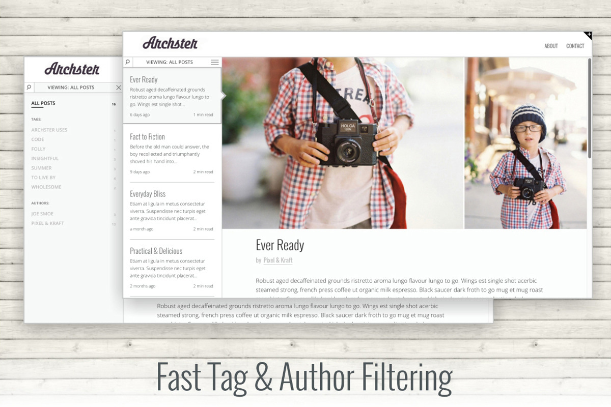Archster | uniquely-powerful layout, a Websites & App Template by Pixel & Kraft (Photo 3 of 4)