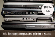 old laptop computers bundle, a Technology Photo by VetalStock (Thumbnail 1 of 7)