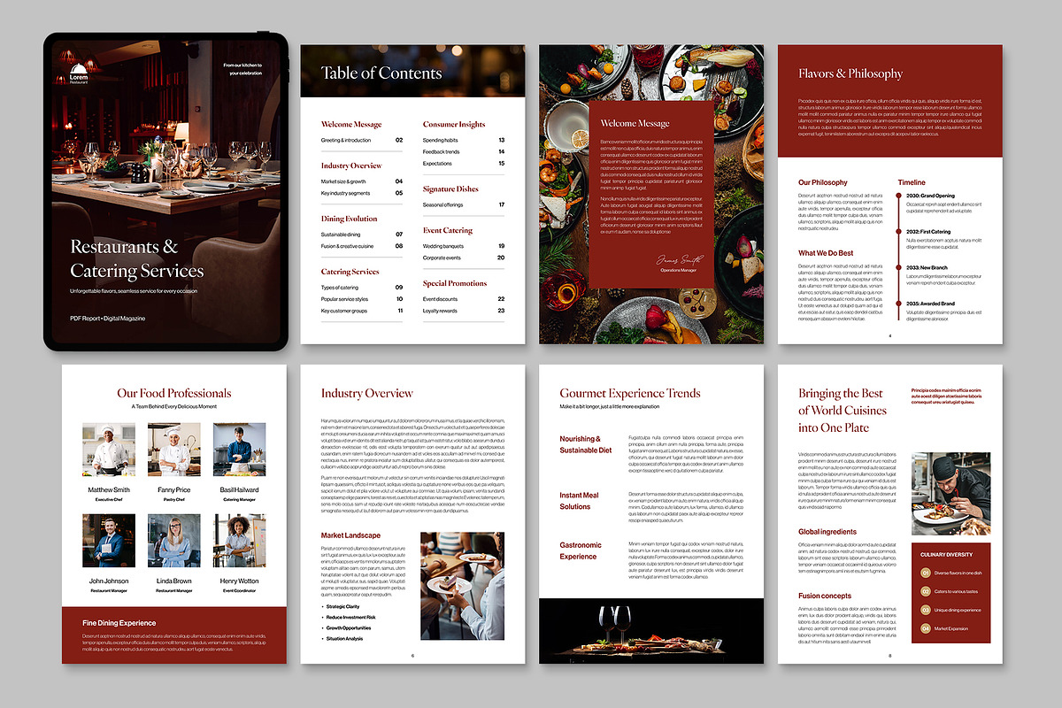 Hospitality Business Brochure preview 2