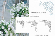Ornamental Wedding Frames & Crests, an Illustration by Backyard Rose (Thumbnail 10 of 11)
