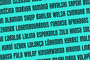 Zeronic Futuristic Display Font, a Sans Serif Font by Only Fonts (Thumbnail 11 of 12)