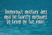 Seriously Though Handwritten Font, a Font by Sabrina Schleiger Design (Thumbnail 7 of 11)