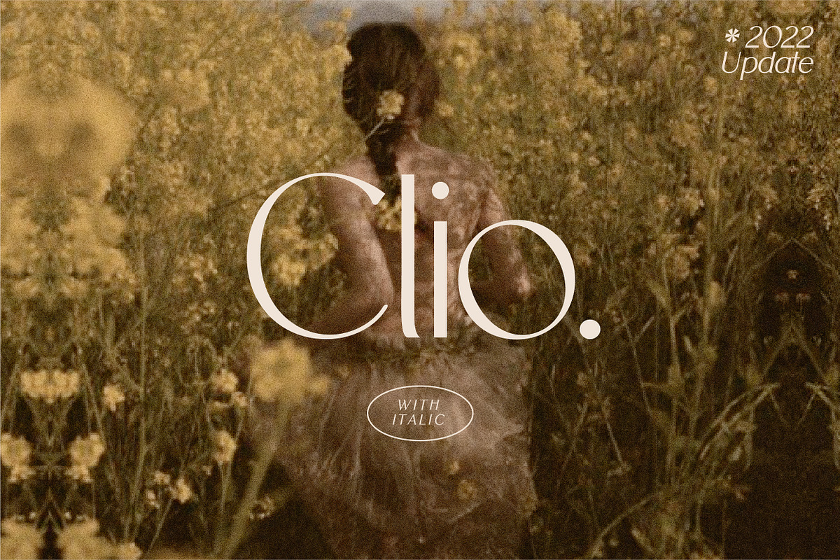 Clio - Clean Display Sans, a Sans Serif Font by Harmonais Visual (Photo 1 of 22)