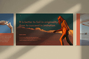 SOMINA – Minimal Powerpoint, a Presentation Template by Peaches Design (Thumbnail 1 of 10)
