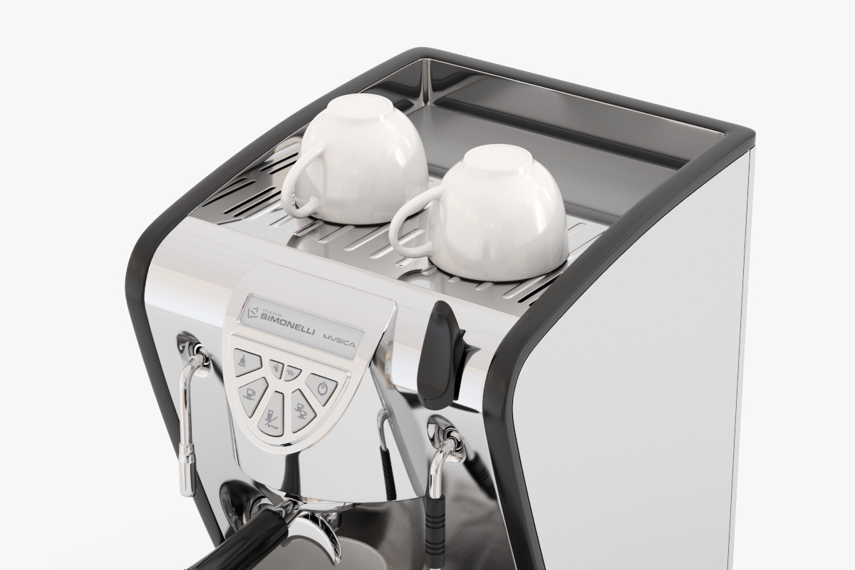 Espresso Machine Simonelli Musica, an Object 3D Model by Markelos (Photo 6 of 18)