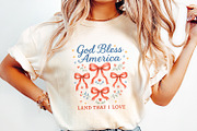 God Bless America PNG, Coquette 4th, an Illustration by SharpMarketplace (Thumbnail 2 of 9)