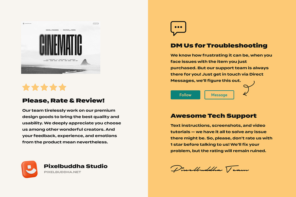 Cinematic Text Effects, a Layer Style Add-On by pixelbuddha.net (Photo 8 of 8)