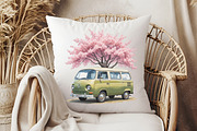 Olive Spring Travel Watercolor PNG, an Illustration by RobertsArt (Thumbnail 7 of 8)
