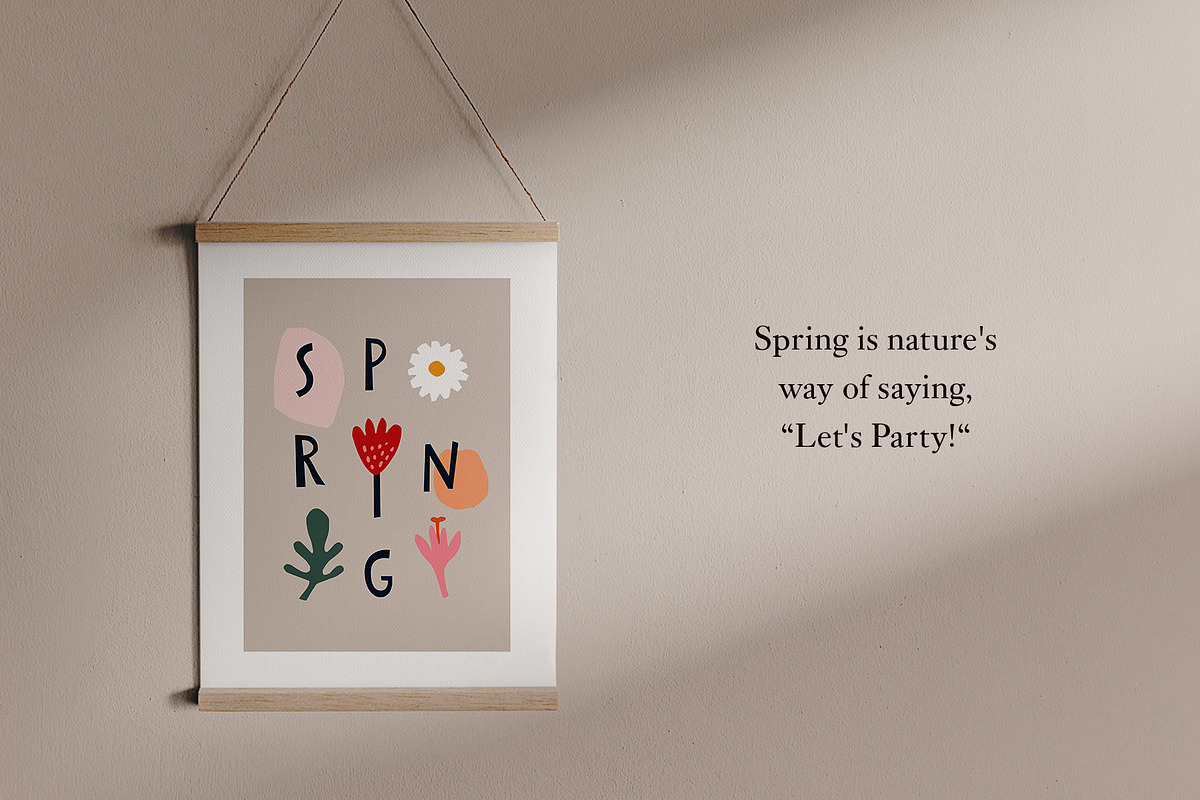 140 abstract cut out spring set, a Decorative Illustration by Tabita's shop (Photo 12 of 17)