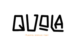 QUOLA Playful Font, a Handwritten Font by NTC Graphic