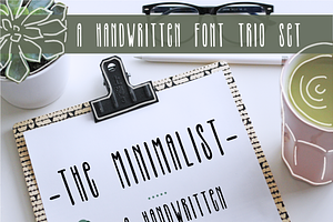 THE MINIMALIST - Skinny Tall Font