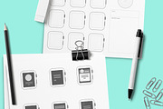 Apple Watch Sketchpad And Wireframe, a Wearable Device Mockup by dmitriythomas (Thumbnail 2 of 4)