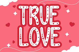 Silk Heart - Lovely Display Font