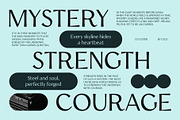 CS Coster – Contemporary Font, a Sans Serif Font by Craft Supply Co. (Thumbnail 2 of 8)