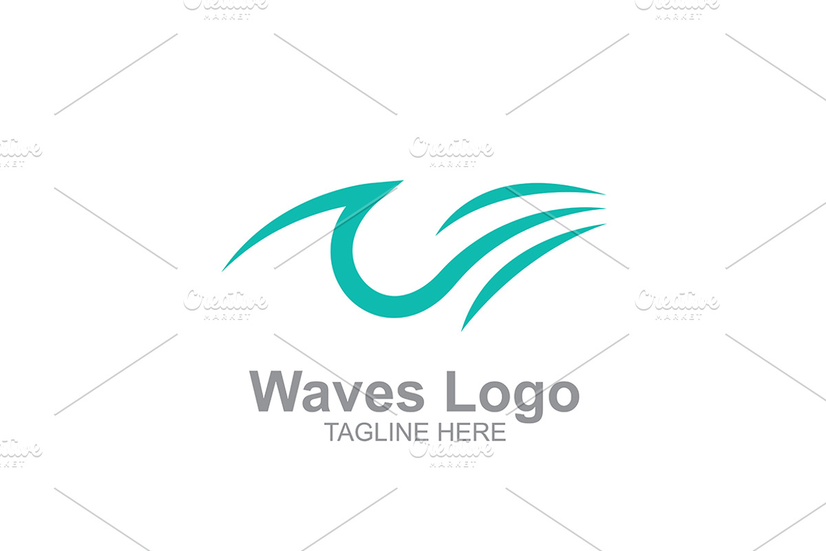 20 Logo Sea & Waves Templates Bundle, a Branding & Logo Template by Friendesigns (Photo 18 of 21)