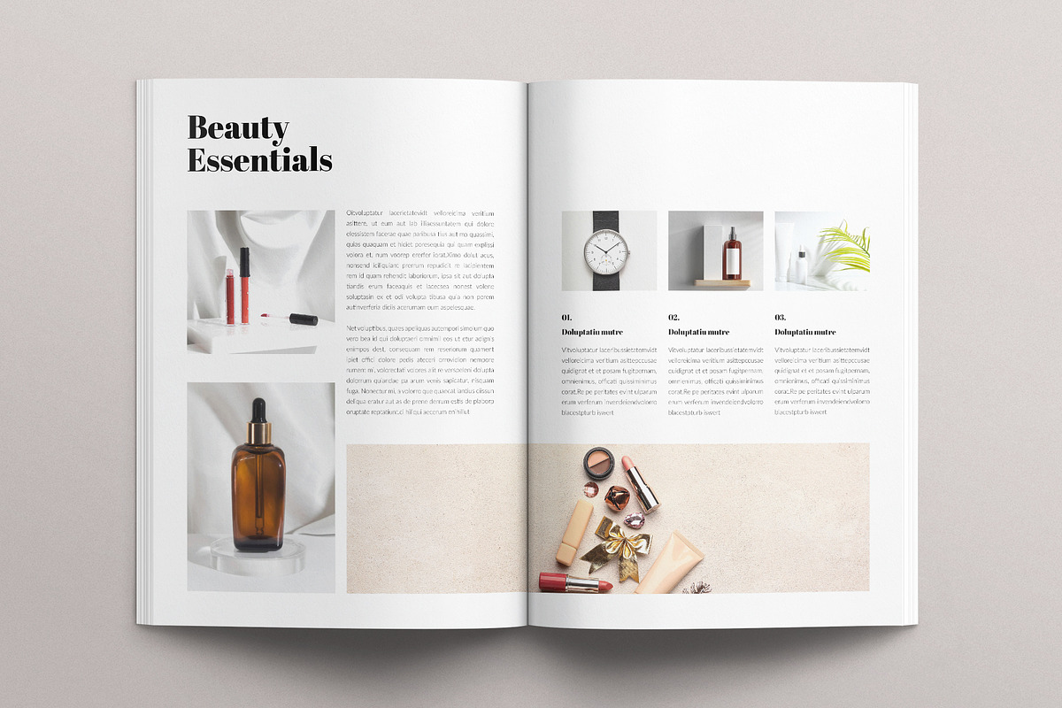 Modern Magazine Template, a Magazine Template by E-Type (Photo 4 of 7)