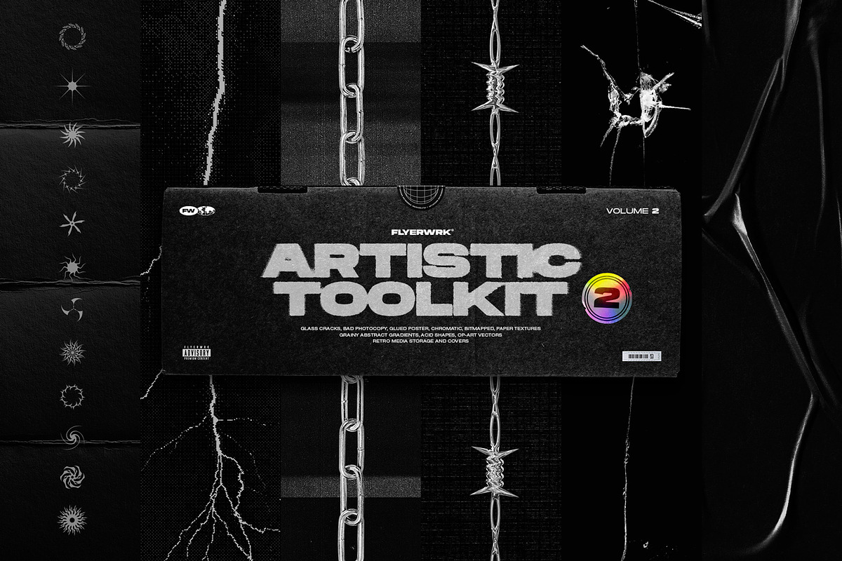 Artistic Toolkit 2, an Object Graphic by FLYERWRK (Photo 1 of 17)