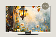 Autumn Lantern Oil Painting, a Background Graphic by Floraphoria (Thumbnail 12 of 15)
