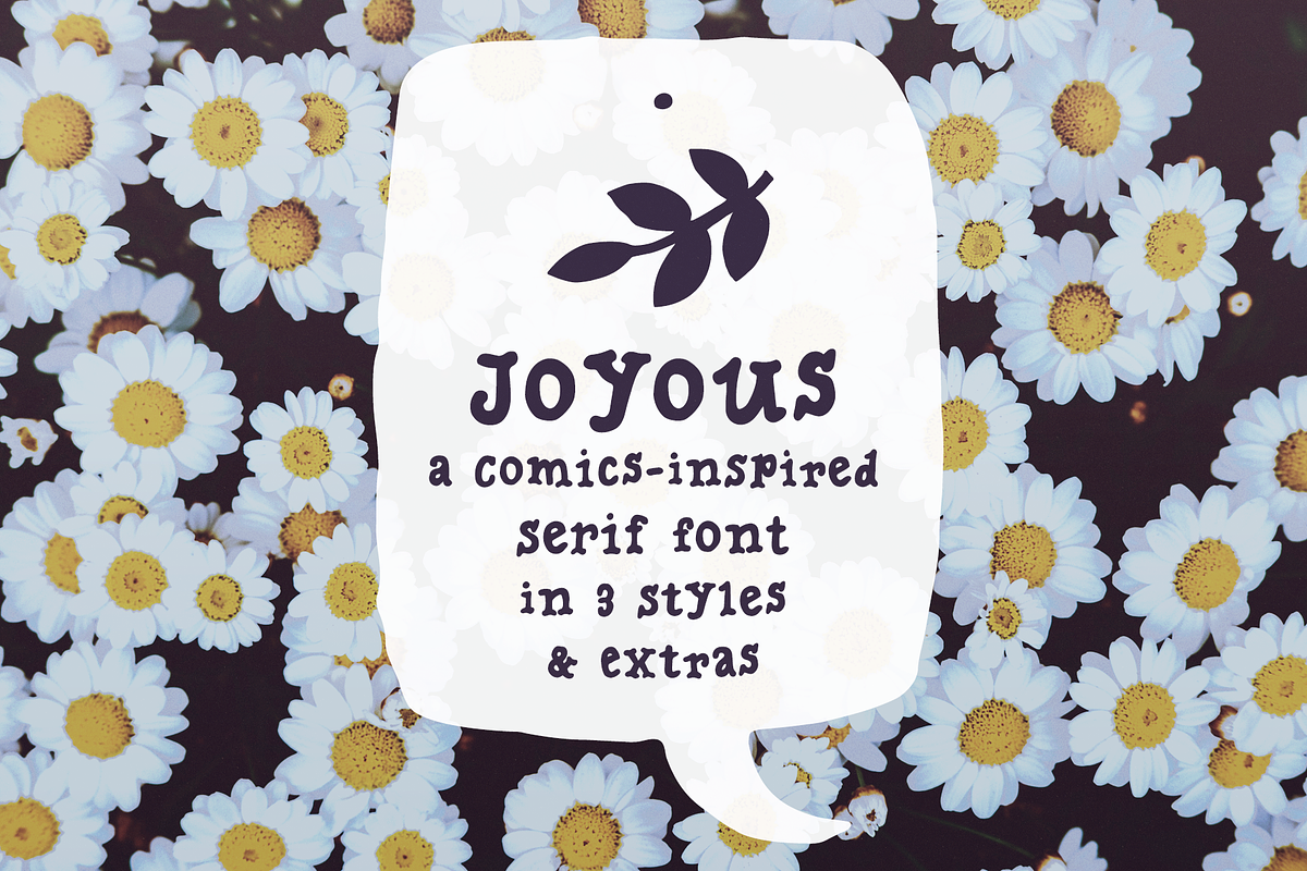 Joyous comics serif font, a Serif Font by Ana's Fonts (Photo 1 of 11)