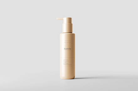 Pump Dispenser Bottle Mockup, a Cups & Container Mockup by pmvch