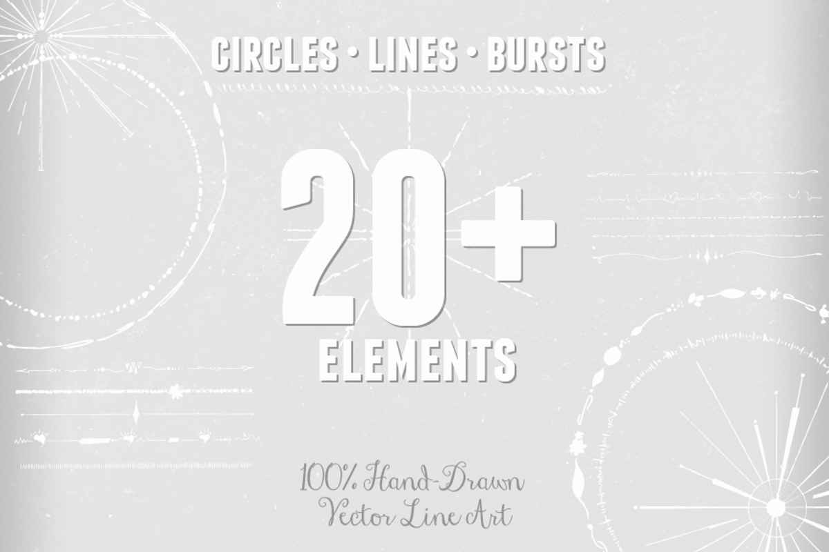 Subtle Elements Pack, an Illustration by UnVeil Co. (Photo 2 of 2)