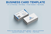 Creative Business Card Template, a Business Card Template by MG Graphics (Thumbnail 1 of 7)