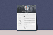 Modern Resume Design Template, a Resume Template by BrandlyTemplate (Thumbnail 3 of 3)