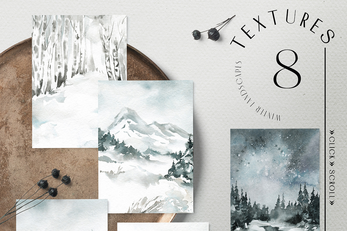 WINTER MOOD Seasonal collection, a Seasonal Illustration by Anastezia Luneva (Photo 14 of 16)