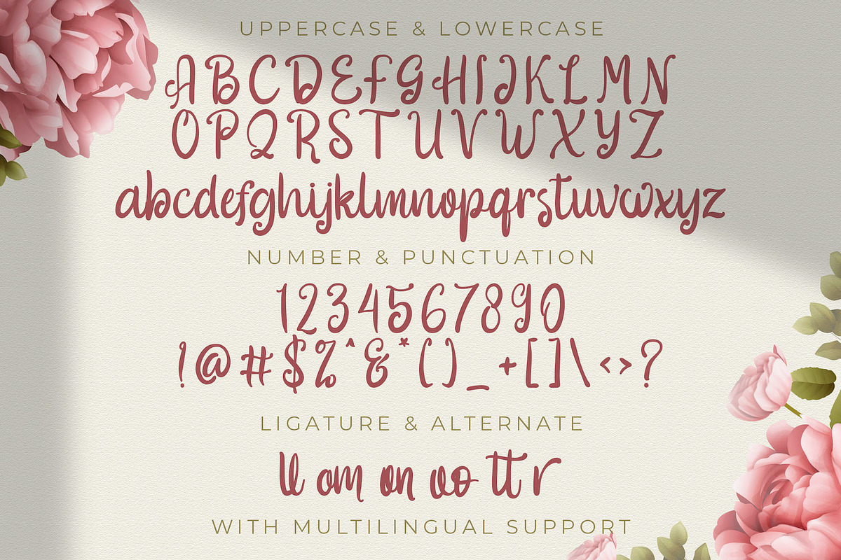 The Anttair - Handwritten Font, a Script Font by StringLabs (Photo 8 of 9)