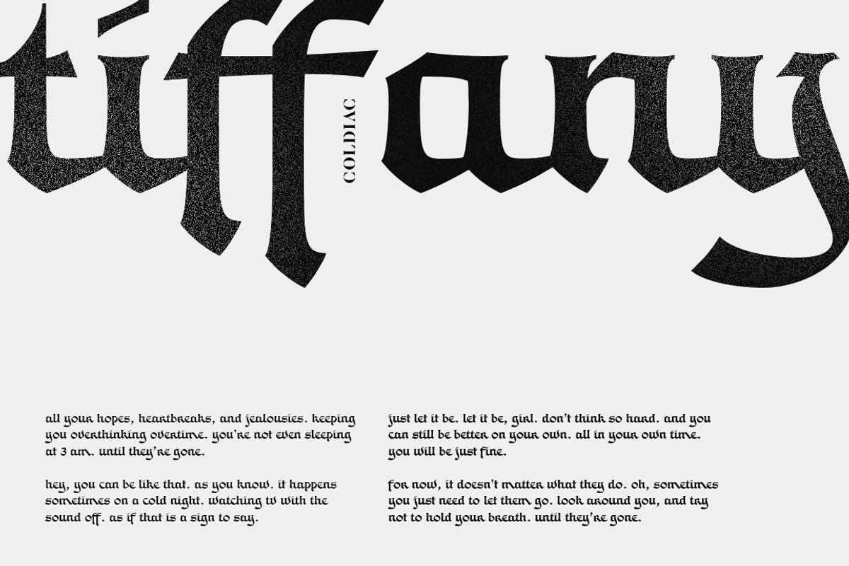 Kilau - Blackletter Font, a Blackletter Font by dexsarharryfonts (Photo 7 of 9)