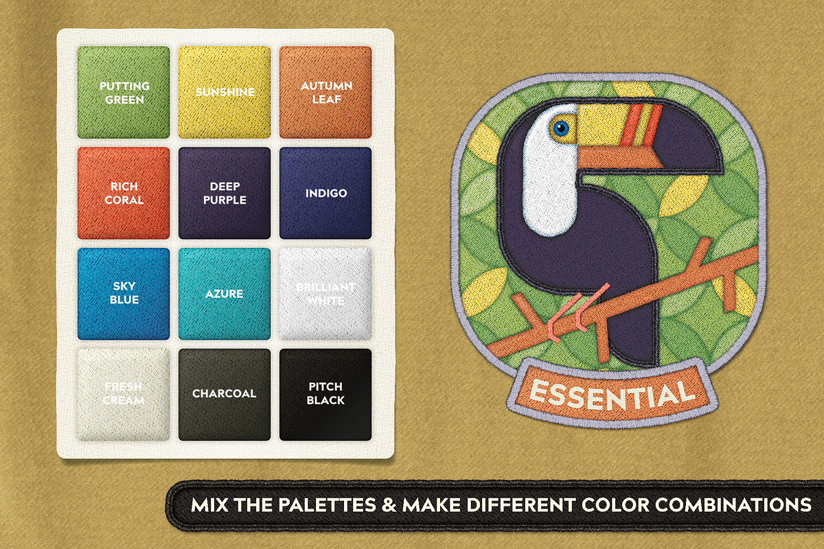 The Patch Works - Fabric Badge Maker, a Brushes & More by The Artifex Forge (Photo 8 of 11)