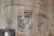 WOODCUT ENGRAVING SKETCH FX, an Action Add-On by Studio Retouch (Thumbnail 11 of 13)