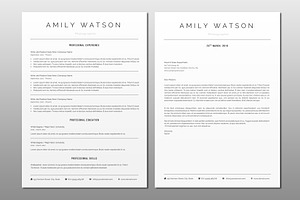 Minimal Resume In Word