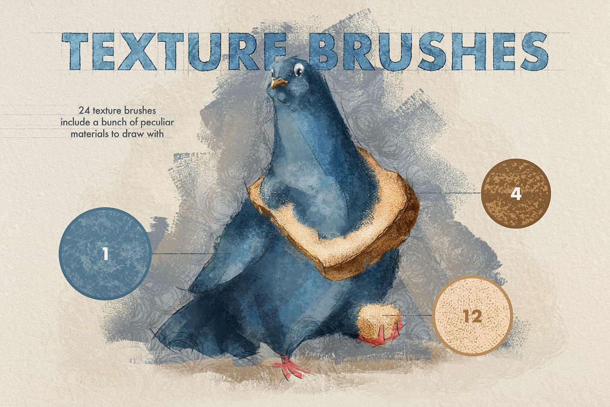 Artista Procreate Brushes, a Brush Add-On by pixelbuddha.net (Photo 5 of 10)