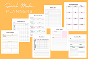 Social Media Content Planner, a Stationery Template by Local Marketing Templates (Thumbnail 5 of 6)