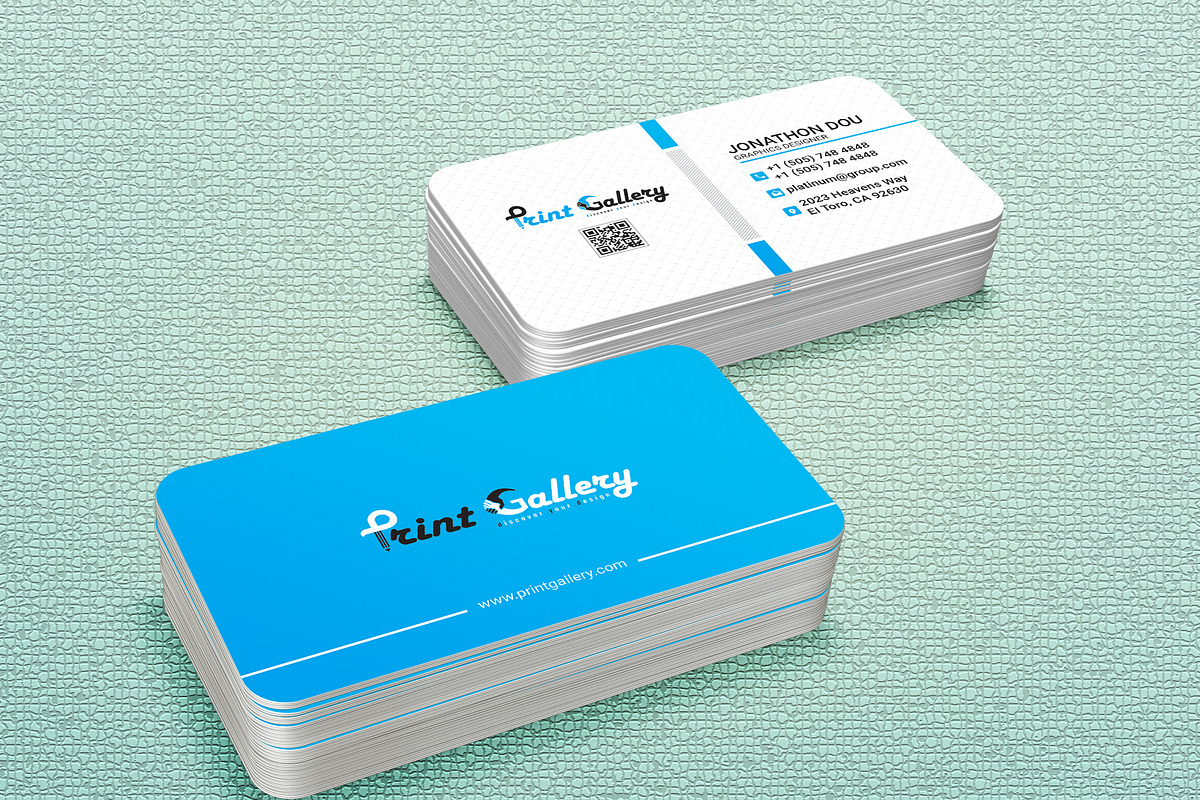 Minimal Individual Business Card, a Business Card Template by Proshanta Sarker (Photo 3 of 5)