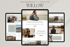 Squarespace Template: Willow