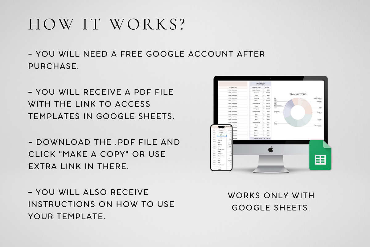 Editable Zero-Based Budget Tracker, a Templates & Theme by BRANDcontent (Photo 6 of 8)