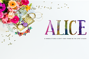 Alice, a Serif Font by OnTheSpotStudio (Thumbnail 1 of 5)